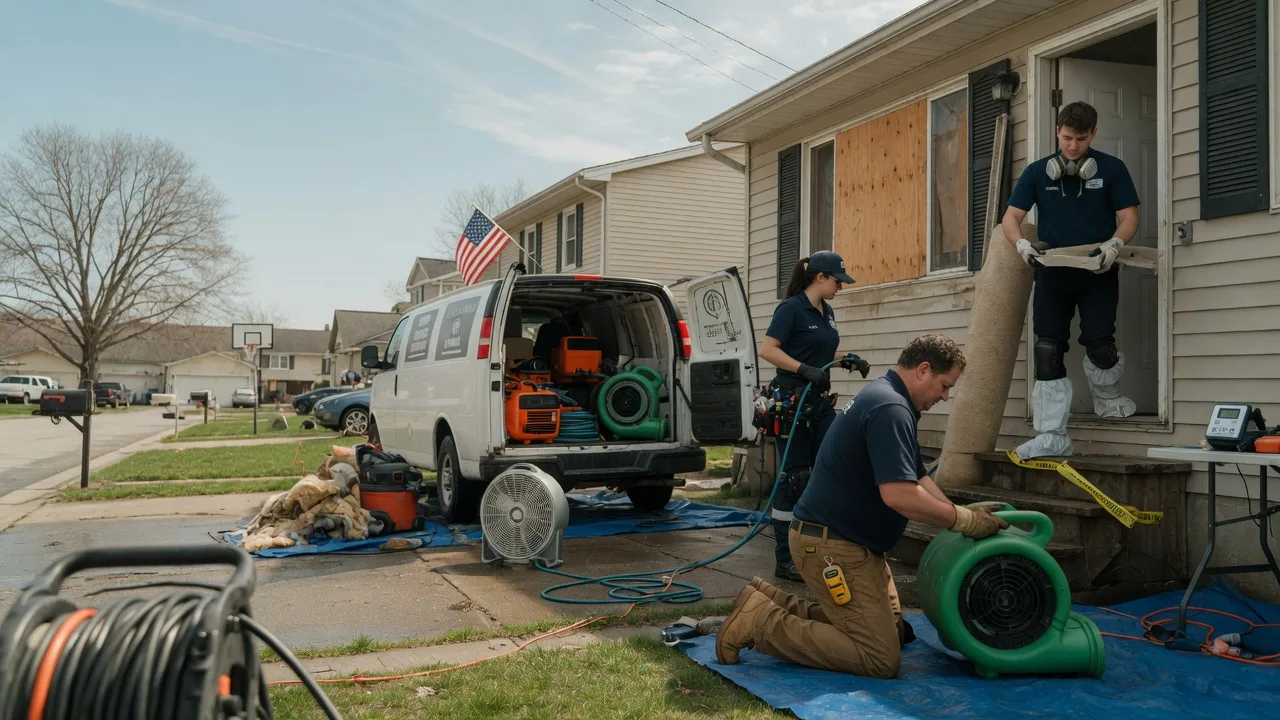 Water Damage Restoration in Maben, WV near me